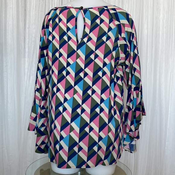 All for color Eva flare sleeves blouse - Picture 8 of 16